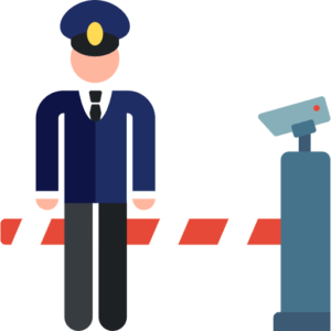 Standing Security Guard/ American Alliance Patrol